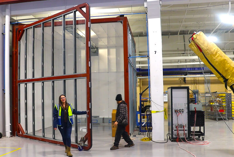 New high-voltage and SF₆ leak-detection systems at Pennsylvania Switchgear’s Canonsburg, Pa., facility